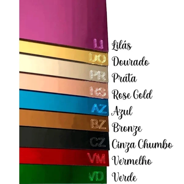 Placa De Sinalização Porta Acrílico Espelhado 30x20cm. - Imagem 2