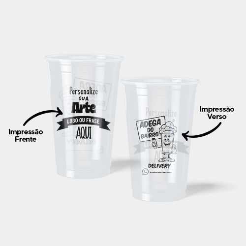 Copos Descartáveis Personalizados